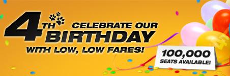 Tiger Airways Singapore - 4th Birthday