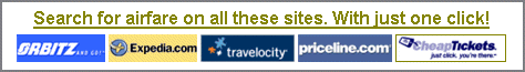 Search for Airfare on all these sites