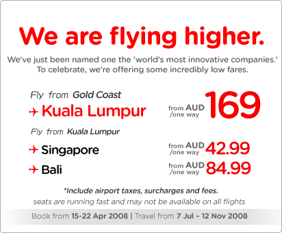 Air Asia Sale - April 2008