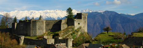 Castle in French Alps