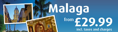 Aer Lingus - Malaga from GBP29.99 incl tax