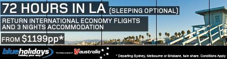 blueholidays: 72 hours in LA. (Sleeping optional)
