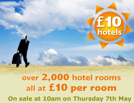 Hotel Connect 10 Pound Hotel Sale