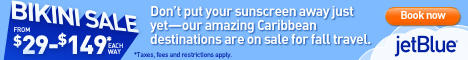 JetBlue Caribbean Sale