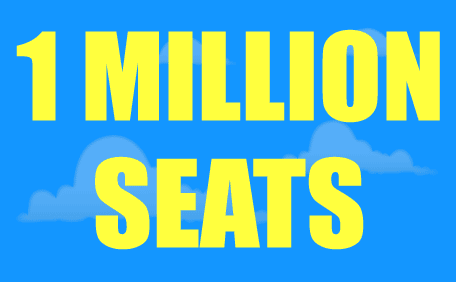 Ryanair 1 Million Seats
