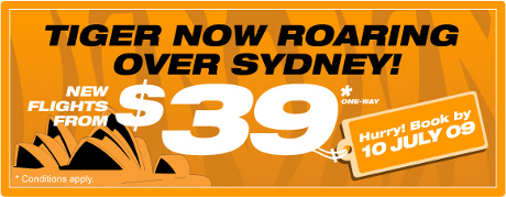 Tiger now roaring over Sydney
