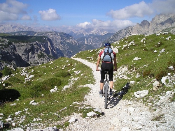 Mountain biking