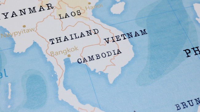 Cambodia map