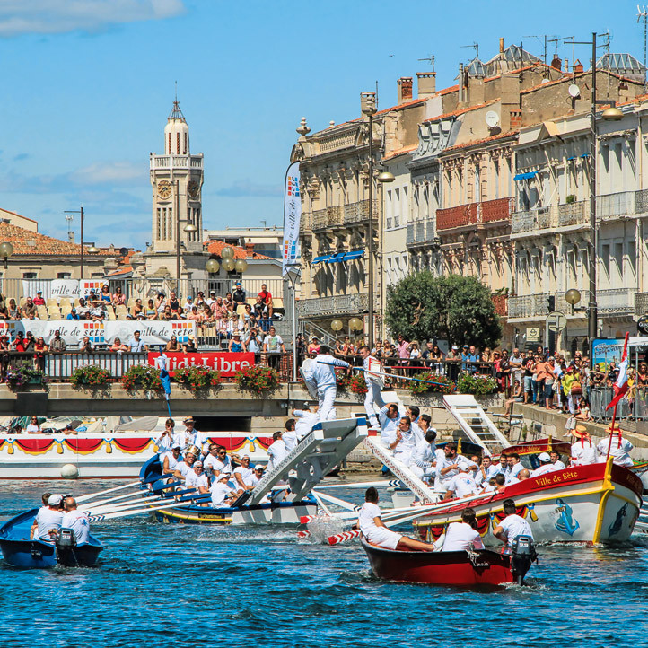 Visiting the seaside resort of Cap d'Agde in France