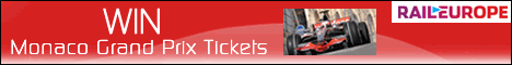 Win a weekend break for 2 at the Monaco Grand Prix