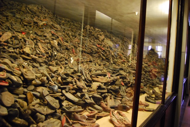 Auschwitz shoes