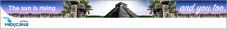 Mexicana Airlines - win two tickets to a great Mexican destination