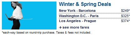 Air France Sale: Fly to Europe For As Low As $190 (plus taxes)