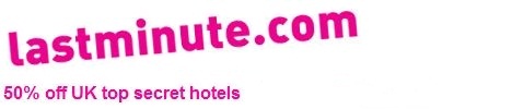 lastminute.com - 50% off selected UK top secret hotels - 48 hours only