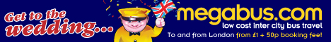 Go to the Royal Wedding with megabus