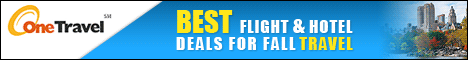 Best flight & hotel deals for fall travel