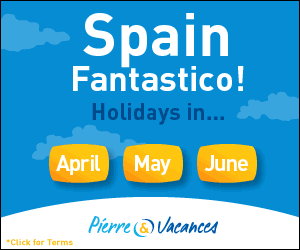 Spain Fantastico - up to 40% off Spain holidays with Pierre & Vacances