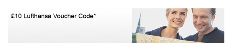 Lufthansa: £10 voucher code for flights from GB
