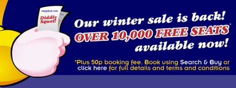 Megabus wintersale