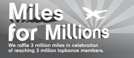 Win one million award miles with airberlin