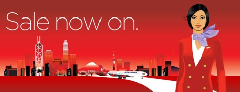 Sale on. Jet off. The Virgin Atlantic sale is now on